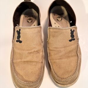 CROCS Men's Beige Slip-On Loafers